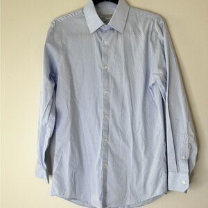 Perry Ellis Portfolio Men's Light Blue Dress Shirt